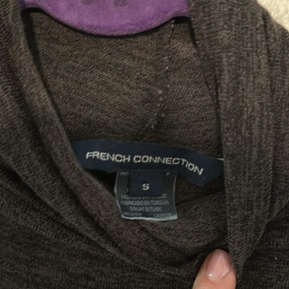 French connection grey mock turtleneck dress - Picture 5 of 5
